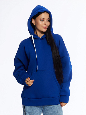 Худи унисекс оверсайз BB Banks L/XL (Королевский синий)