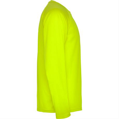 Спортивная футболка MONTECARLO L/S мужская, ФЛУОРЕСЦЕНТНЫЙ ЖЕЛТЫЙ 2XL